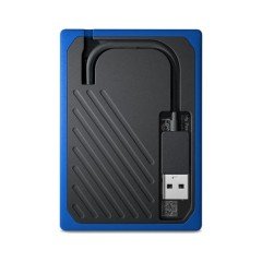 WD My Passport Go 500GB 400MB/s USB 3.0 Mavi Taşınabilir SSD WDBMCG5000ABT-WESN