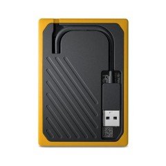 WD My Passport Go 500GB 400MB/s USB 3.0 Sarı Taşınabilir SSD WDBMCG5000AYT-WESN