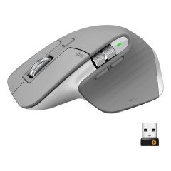 Logitech MX Master 3 Gelişmiş Profesyonel Kablosuz Mouse - Açık Gri