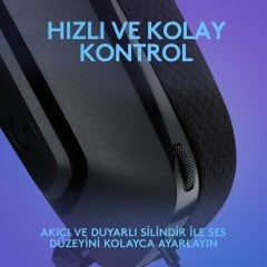 Logitech G G335 Kablolu Oyuncu Kulaklığı - Siyah