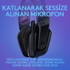 Logitech G G335 Kablolu Oyuncu Kulaklığı - Siyah