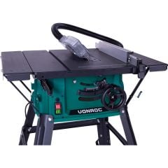 VONROC Tezgah Testere - 1500W - 210mm - 40T Testere Bıçağı Dahil Tabanlı