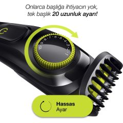 BRAUN BT3221 SAÇ VE SAKAL ŞEKİLLENDİRİCİ