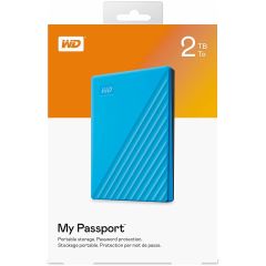 Wd My Passport 2tb 2.5 Inc USB 3.2 Mavi Taşınabilir Disk WDBYVG0020BBL-WESN