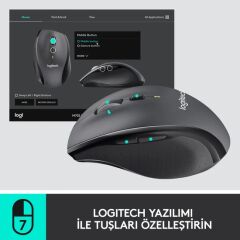 Logitech M705 Marathon 1.000 DPI Kablosuz Mouse - Siyah