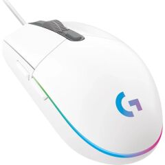 Logitech G203 Lightsync Mouse Beyaz 910-005797