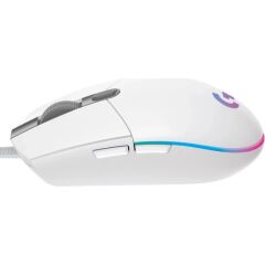 Logitech G203 Lightsync Mouse Beyaz 910-005797