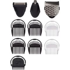 Babyliss 10 Başlıklı Carbon Titanium Yüz & Vücut Bakım Kiti, Mt727E