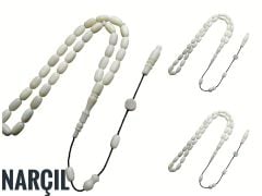 3 lü Lot Sistem Püsküllü Kapsül Kesim Usta İşçilikli Narçıl Tesbih