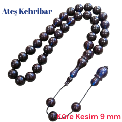 3 lü Lot Sistem Püsküllü Küre Kesim İşçilikli Ateş&Sıkma Tesbihler