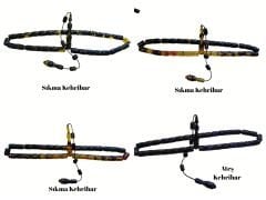 4 lü Lot Kapsül Kesim İşçilikli Ateş&Sıkma Tesbihler