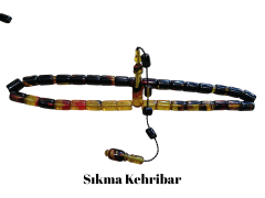 4 lü Lot Kapsül Kesim İşçilikli Ateş&Sıkma Tesbihler