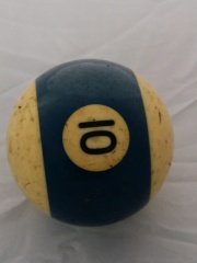 Sistemli Beyzi Kesim 10 Numara Aramith Bilardo Topu Tesbih