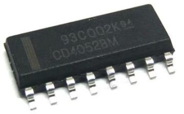 CD4052 SOIC-16 SMD Multiplexer