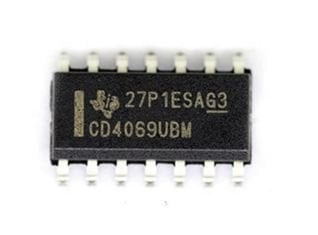 CD4069 SOIC-14 SMD Invertör ve Kapı Entegresi