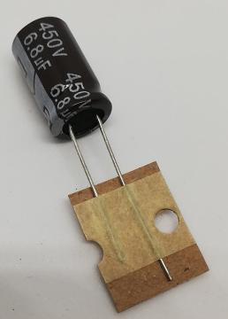 6.8UF 450V Elektrolitik Kondansatör 105C 10X17