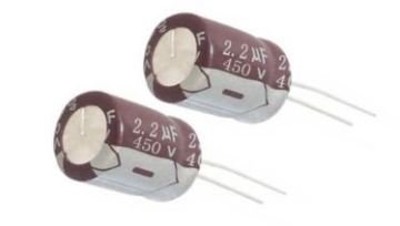 2.2uF 450V Elektrolitik Kondansatör 105C 8X12