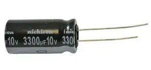 3300UF 10V 12.5X20 85C ELEKTROLİTİK KONDANSATÖR