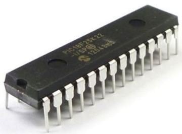 PIC18F25K22-I/SP 8-Bit 64MHz Mikrodenetleyici DIP-28 Entegre (18F25K22)