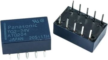 TQ2-24V 24VDC 1A DPDT (2 Form C) Röle