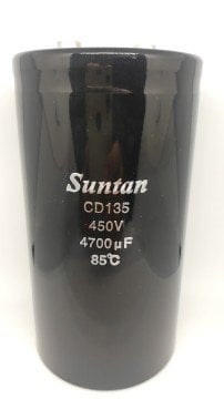 4700uf 450v  Vidalı Kondansatör 85C 76.2x140