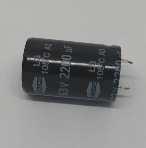 2200uf 63V Snap Kondansatör 105C 25x35