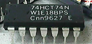74HCT74 DIP-14 Entegre