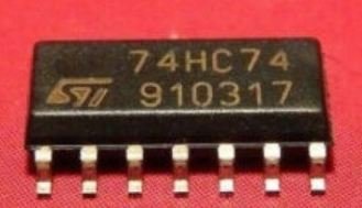 74HC74 SOIC-14 SMD Flip Flop Entegresi