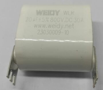 20UF 800V DC 30A %5 Polyester Kondansatör