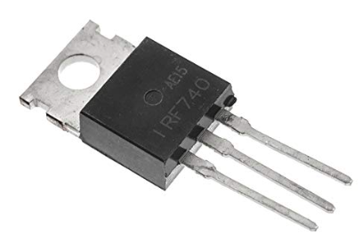 IRF740 N Kanal 10A-400V IR Marka Mosfet B Kalite