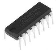 74HC595 DIP-16 Shift Register Entegresi