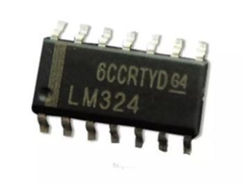 LM324 SOIC-14 SMD OpAmp Entegresi