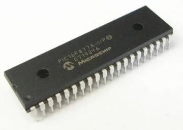 PIC16F877A-I/P DIP40 8-Bit 20MHz Mikrodenetleyici Entegre (16F877A)