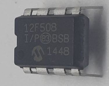 PIC12F508 I/P PDIP-8 8-Bit 4Mhz Mikrodenetleyici Entegre (12F508)