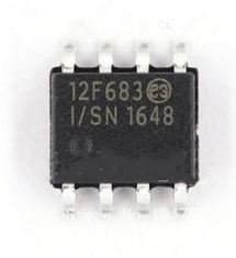 PIC12F683 I/SN SMD SOIC-8 8-Bit 20Mhz Mikrodenetleyici (12F683)