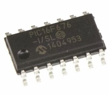 PIC16F676T-I/SL SOIC-14 SMD Entegre (16F676T)