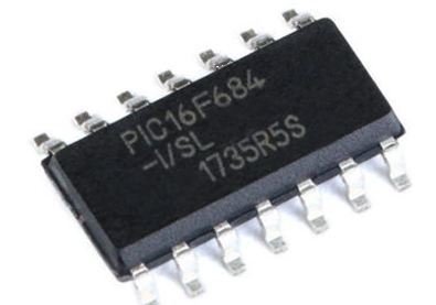 PIC16F684 I/SL SMD SOIC-14 8-Bit 20 MHz (16F684)