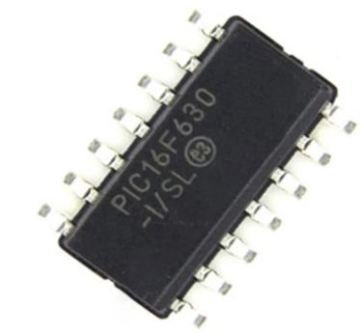PIC16F630 I/SL SMD SOIC-14 8-Bit 20 MHz Entegre