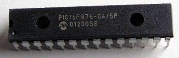 PIC16F876 04 I/SP SPDIP-28 8-Bit 4 MHz Mikrodenetleyici Entegre