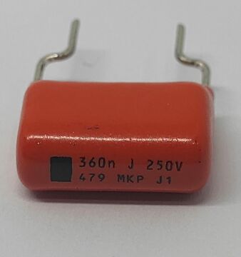 360NF 250V Polyester Kondansatör %5 RM:15-7.5 MKP