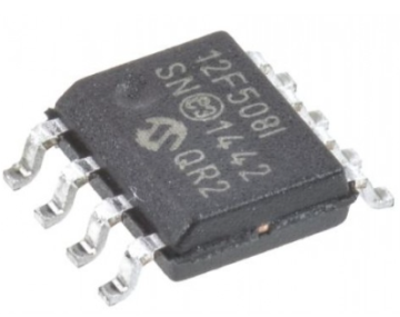 PIC12F508 I/SN SMD SOIC-8 8-Bit 4Mhz Mikrodenetleyici Entegre (12F508)