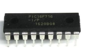 PIC16F716 I/P PDIP-18 8-Bit 20 MHz Mikrodenetleyici  Entegre