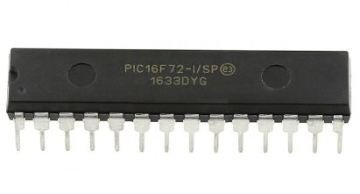 PIC16F72 I/SP DIP-28 8-Bit 20 MHz Mikrodenetleyici Entegre