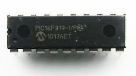 PIC16F819 I/P PDIP-18 8-Bit 20 MHz Mikrodenetleyici Entegre