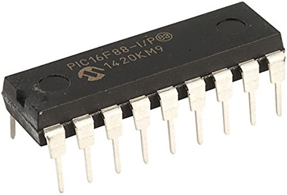 PIC16F88 I/P PDIP-18 8-Bit 20 MHz Mikrodenetleyici Entegre
