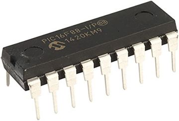 PIC16F88 I/P PDIP-18 8-Bit 20 MHz Mikrodenetleyici Entegre