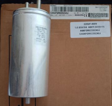 220UF 400V  Motor Kondansatör %5 85X184 C44AFGR6220ZA0J