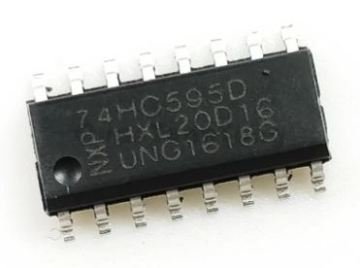 74HC595 SOIC-16 SMD Shift Register Entegresi