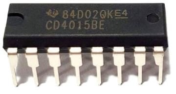 CD4015 DIP-16 Shift Register Entegresi