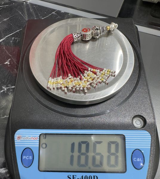 Özel Tasarım Bordo Renk Osmanlı Saray Püskül